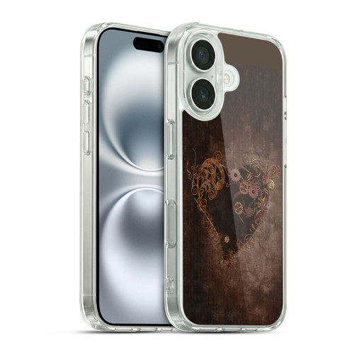 Simone Gatterwe Vintage And Steampunk Thy Heart Soft Gel Case for Apple iPhone 16 & MagSafe