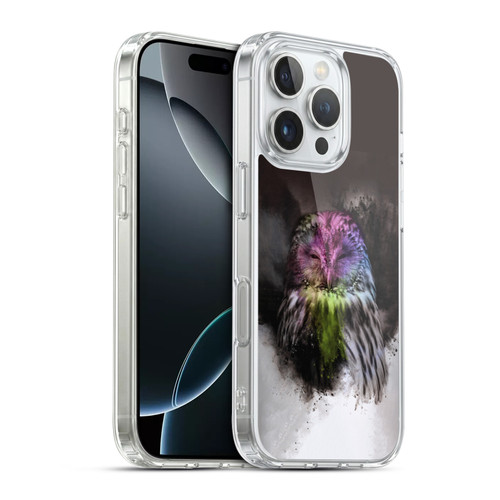 Simone Gatterwe Vintage And Steampunk Mr. Owl Soft Gel Case for Apple iPhone 16 Pro & MagSafe
