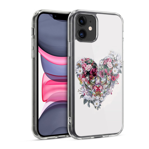 Riza Peker Skulls 9 Love Forever Soft Gel Case for Apple iPhone 11