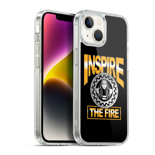 WWE Superstars 9 Becky Lynch Inspire The Fire Soft Gel Case for Apple iPhone 14