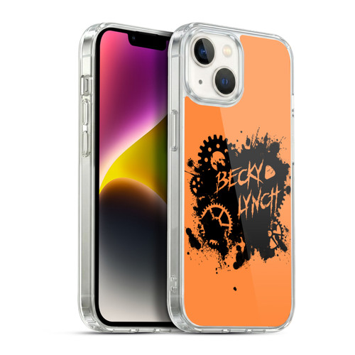 WWE Superstars 9 Becky Lynch Relent-lass Soft Gel Case for Apple iPhone 14