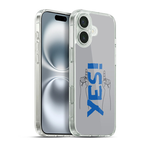 WWE Superstars 9 Daniel Bryan Yes Soft Gel Case for Apple iPhone 16 Plus & MagSafe