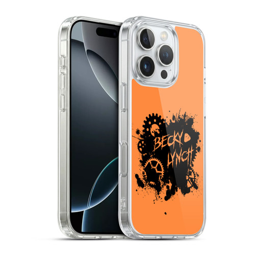 WWE Superstars 9 Becky Lynch Relent-lass Soft Gel Case for Apple iPhone 16 Pro & MagSafe