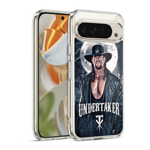 WWE Undertaker Graphics The Undertaker Soft Gel Case for Google Pixel 9 / Pixel 9 Pro
