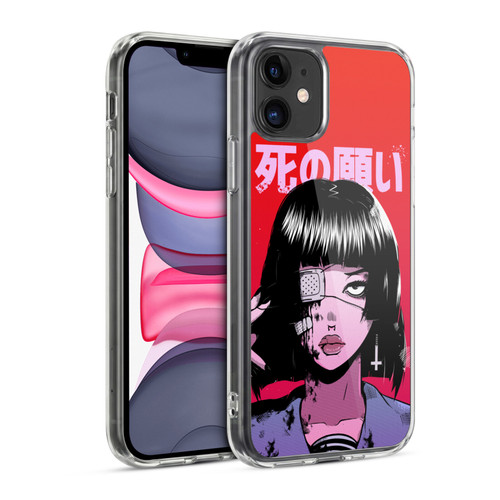 Zombie Makeout Club Art Eye Patch Soft Gel Case for Apple iPhone 11