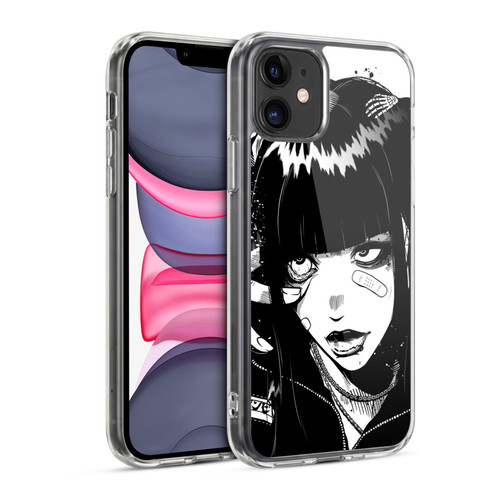 Zombie Makeout Club Art See Thru You Soft Gel Case for Apple iPhone 11