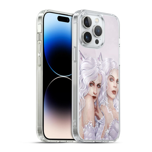 Selina Fenech Fairies Silver Sisters Soft Gel Case for Apple iPhone 14 Pro Max & MagSafe