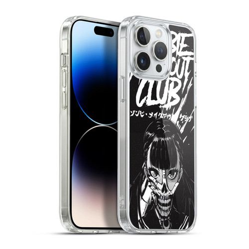 Zombie Makeout Club Art Face Off Soft Gel Case for Apple iPhone 13 Pro Max & MagSafe
