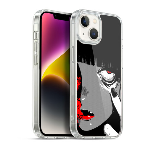 Zombie Makeout Club Art Eye Soft Gel Case for Apple iPhone 14