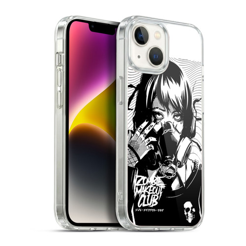 Zombie Makeout Club Art Facepiece Soft Gel Case for Apple iPhone 14