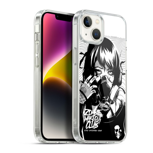 Zombie Makeout Club Art Facepiece Soft Gel Case for Apple iPhone 14 Plus & MagSafe
