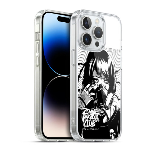 Zombie Makeout Club Art Facepiece Soft Gel Case for Apple iPhone 14 Pro & MagSafe