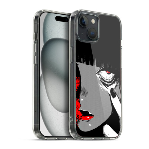 Zombie Makeout Club Art Eye Soft Gel Case for Apple iPhone 15 Plus & MagSafe