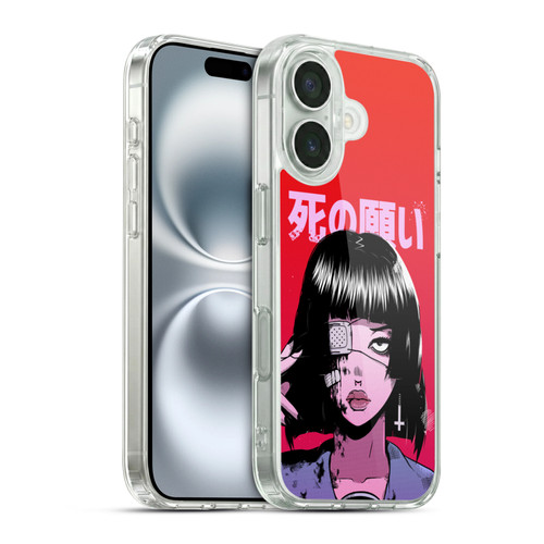Zombie Makeout Club Art Eye Patch Soft Gel Case for Apple iPhone 16 & MagSafe