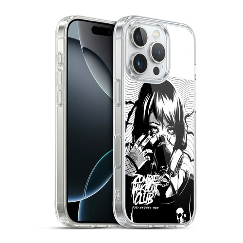 Zombie Makeout Club Art Facepiece Soft Gel Case for Apple iPhone 16 Pro & MagSafe
