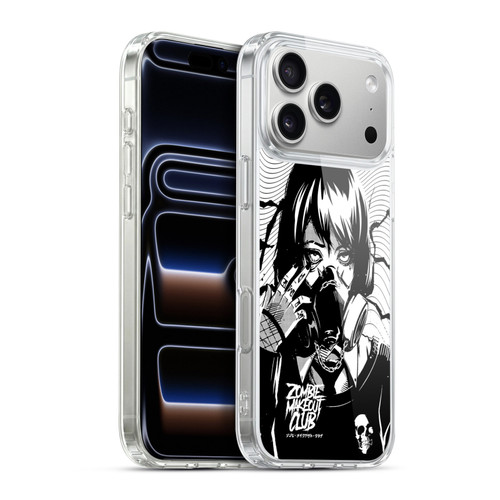 Zombie Makeout Club Art Facepiece Soft Gel Case for Apple iPhone 17 Pro Max