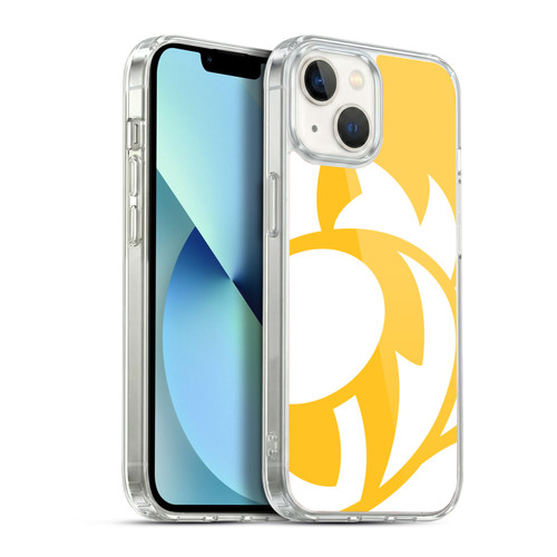 Scotland Rugby Oversized Thistle Rampant Yellow Soft Gel Case for Apple iPhone 13