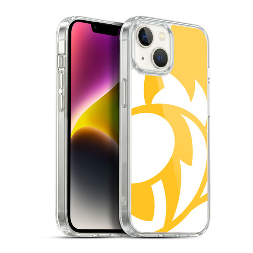 Scotland Rugby Oversized Thistle Rampant Yellow Soft Gel Case for Apple iPhone 14