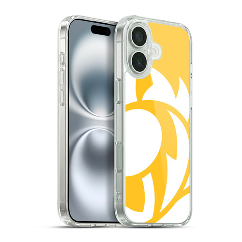 Scotland Rugby Oversized Thistle Rampant Yellow Soft Gel Case for Apple iPhone 16 Plus & MagSafe