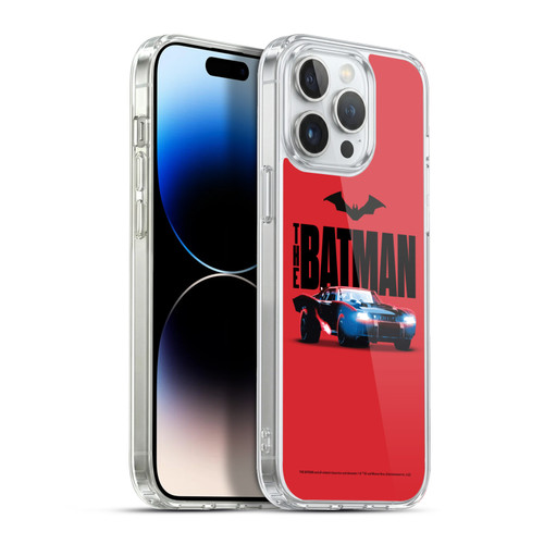 The Batman Neo-Noir Graphics Batmobile Soft Gel Case for Apple iPhone 13 Pro Max & MagSafe