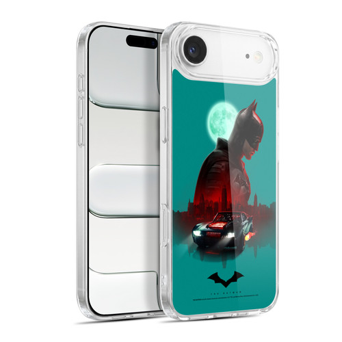 The Batman Neo-Noir Graphics Gotham Batmobile Soft Gel Case for Apple iPhone 17 Air