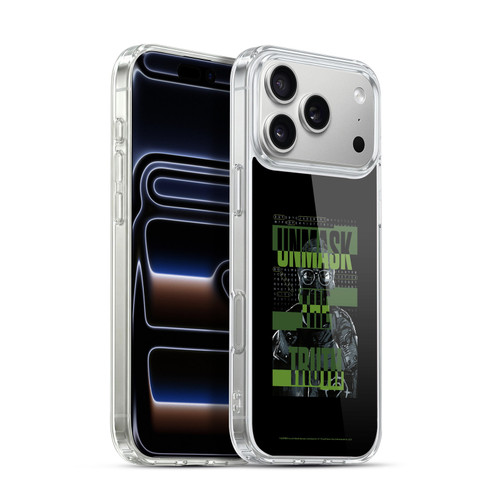 The Batman Neo-Noir Graphics Riddler Unmask The Truth Soft Gel Case for Apple iPhone 17 Pro Max
