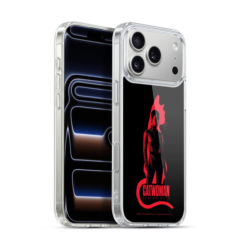 The Batman Neo-Noir Graphics Selina Kyle Catwoman Soft Gel Case for Apple iPhone 17 Pro Max