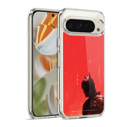 The Batman Neo-Noir Graphics Rain Soft Gel Case for Google Pixel 9 / Pixel 9 Pro