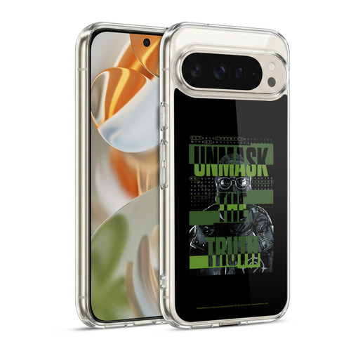 The Batman Neo-Noir Graphics Riddler Unmask The Truth Soft Gel Case for Google Pixel 9 / Pixel 9 Pro
