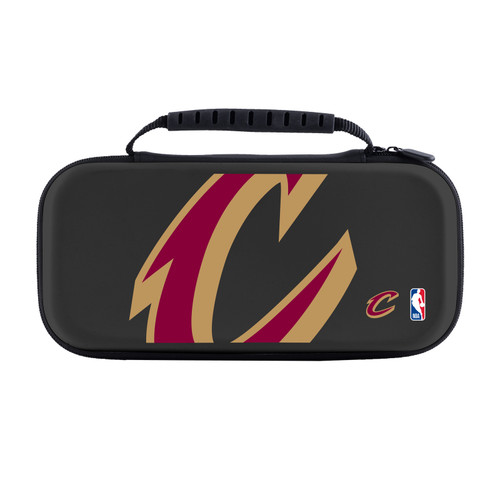 NBA Cleveland Cavaliers Logo Oversized Text Hard Storage Travel Carry Case for Nintendo Switch 2