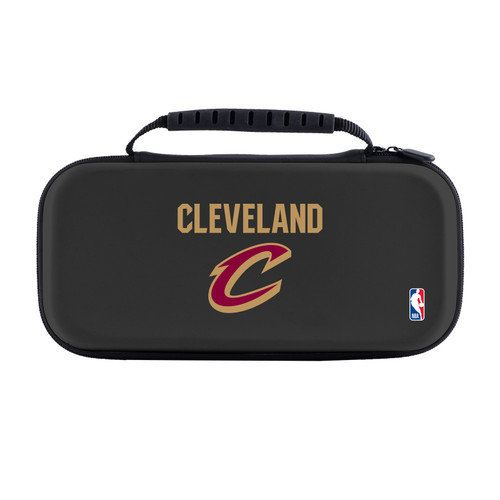 NBA Cleveland Cavaliers Logo Red Design Text Hard Storage Travel Carry Case for Nintendo Switch 2