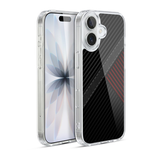 Alyn Spiller Carbon Fiber Stitch Soft Gel Case for Apple iPhone 17