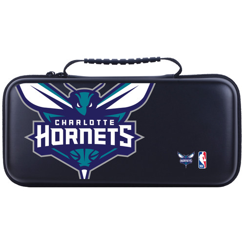 NBA Charlotte Hornets Logo Oversized Text Hard Storage Travel Carry Case for Lenovo Legion Go