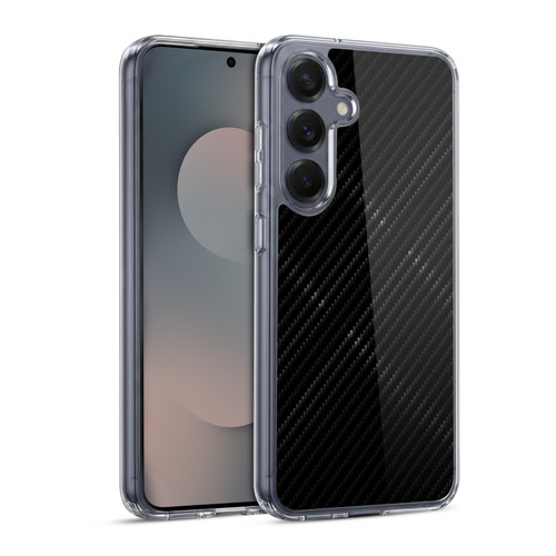Alyn Spiller Carbon Fiber Plaid Soft Gel Case for Samsung Galaxy S25 & MagSafe