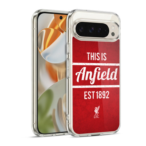 Liverpool Football Club This Is Anfield Red 2 Soft Gel Case for Google Pixel 9 / Pixel 9 Pro