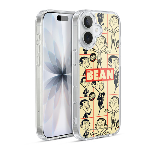Mr. Bean: The Animated Series Graphic Art Collage Soft Gel Case for Apple iPhone 17