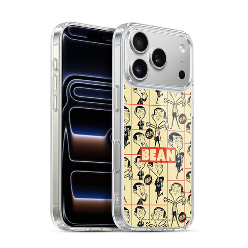 Mr. Bean: The Animated Series Graphic Art Collage Soft Gel Case for Apple iPhone 17 Pro