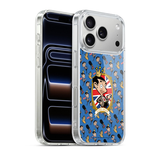 Mr. Bean: The Animated Series Graphic Art Royal Bean Soft Gel Case for Apple iPhone 17 Pro