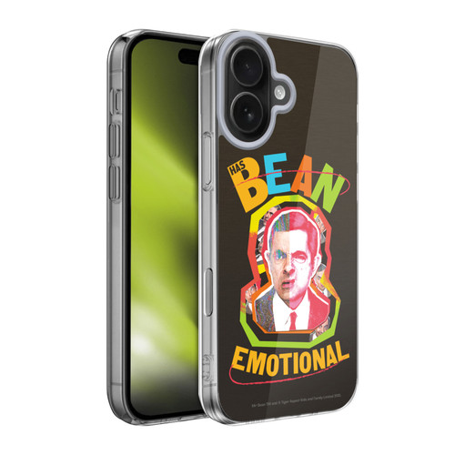 Mr. Bean Graphic Art Bean Emotional Soft Gel Case for Apple iPhone 17