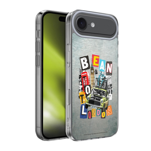 Mr. Bean Graphic Art Bean To London Soft Gel Case for Apple iPhone 17 Air