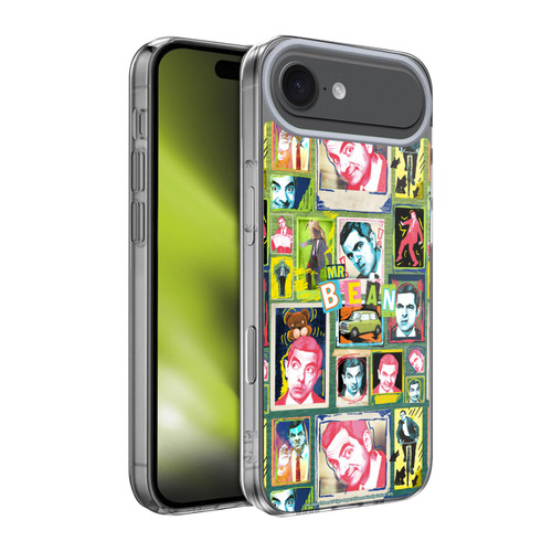 Mr. Bean Graphic Art Collage Soft Gel Case for Apple iPhone 17 Air