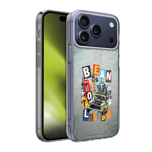 Mr. Bean Graphic Art Bean To London Soft Gel Case for Apple iPhone 17 Pro Max