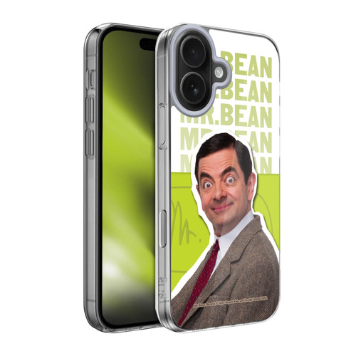 Mr. Bean Key Art Portrait Soft Gel Case for Apple iPhone 17