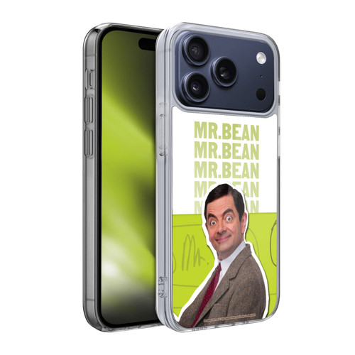 Mr. Bean Key Art Portrait Soft Gel Case for Apple iPhone 17 Pro