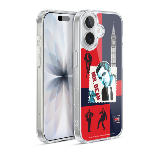 Mr. Bean London Art UK Art Soft Gel Case for Apple iPhone 17