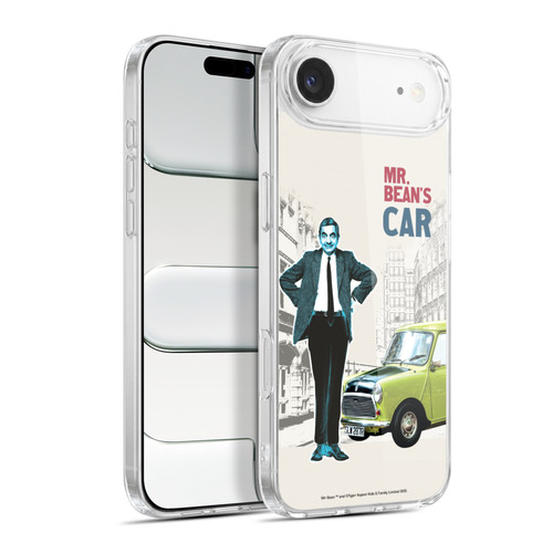 Mr. Bean London Art With Car Soft Gel Case for Apple iPhone 17 Air