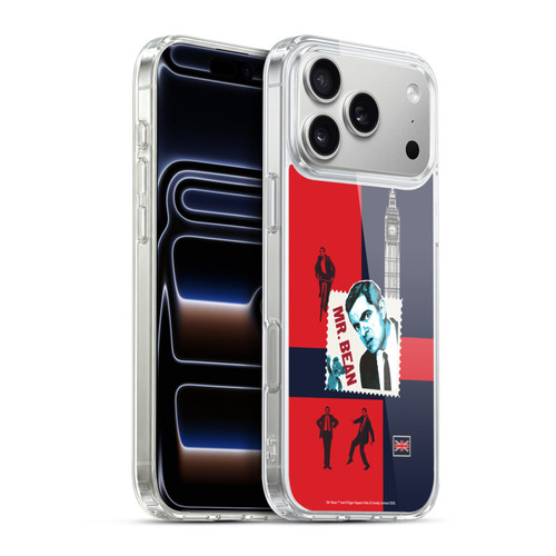 Mr. Bean London Art UK Art Soft Gel Case for Apple iPhone 17 Pro Max