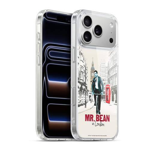 Mr. Bean London Art In London Soft Gel Case for Apple iPhone 17 Pro Max