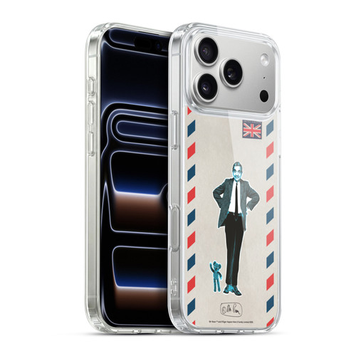 Mr. Bean London Art Postcard Soft Gel Case for Apple iPhone 17 Pro Max