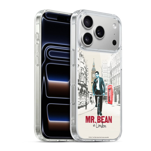 Mr. Bean London Art In London Soft Gel Case for Apple iPhone 17 Pro